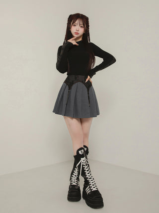 モデル：158cm（着用サイズ：S　着用カラー：GRY）