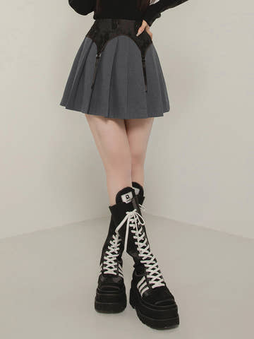 モデル：158cm（着用サイズ：S　着用カラー：GRY）