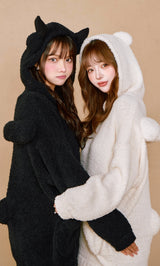 モデル：163cm（着用サイズ：FREE　着用カラー：BLK）