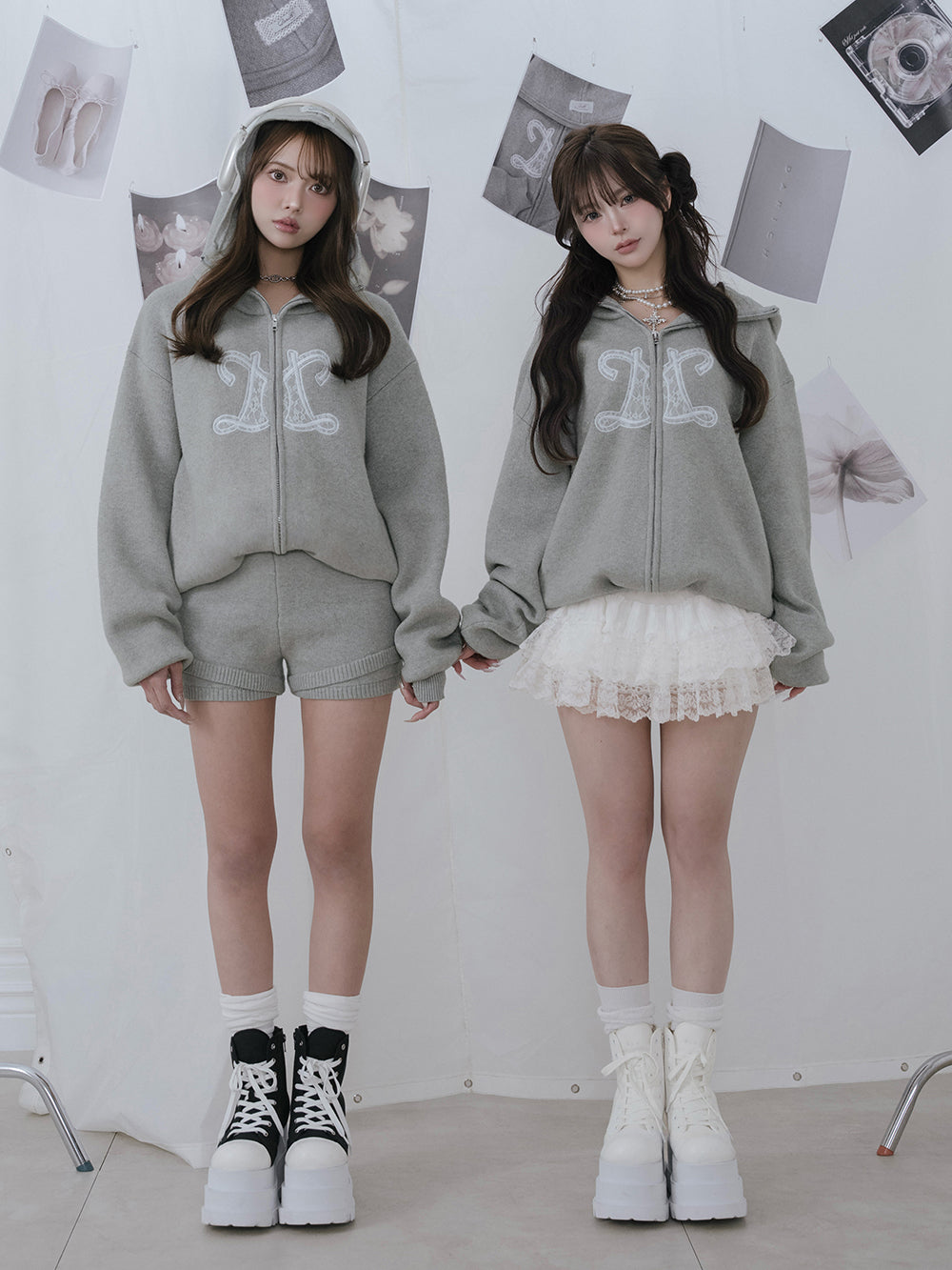 インフィニティロゴパンツニットセットアップ – Darich (ダーリッチ)