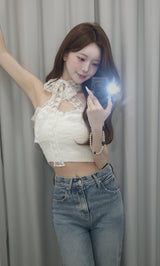 モデル：158cm（着用サイズ：FREE　着用カラー：IVO）