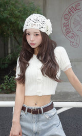 モデル：158cm（着用サイズ：FREE　着用カラー：WHT）
