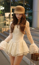 フェアリーレースフリルミニワンピース – Darich