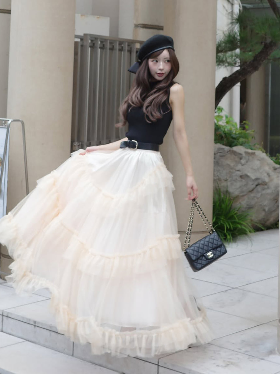 モデル：158cm（着用サイズ：FREE　着用カラー：P-BEG）
