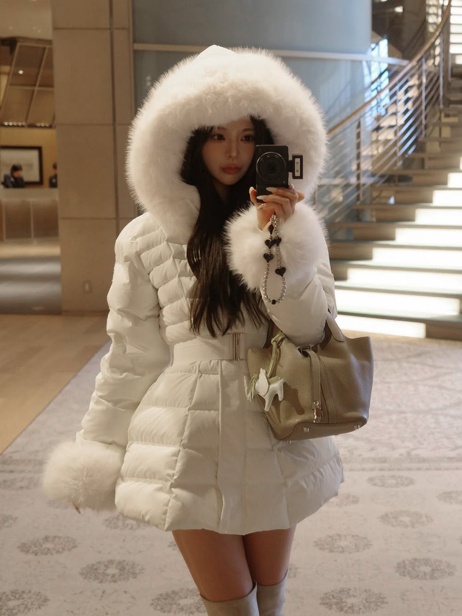 モデル：158cm（着用サイズ：S　着用カラー：WHT）