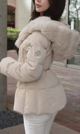 モデル：158cm（着用サイズ：S　着用カラー：BEG）