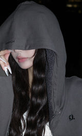 モデル：158cm（着用サイズ：FREE　着用カラー：C-GRY）