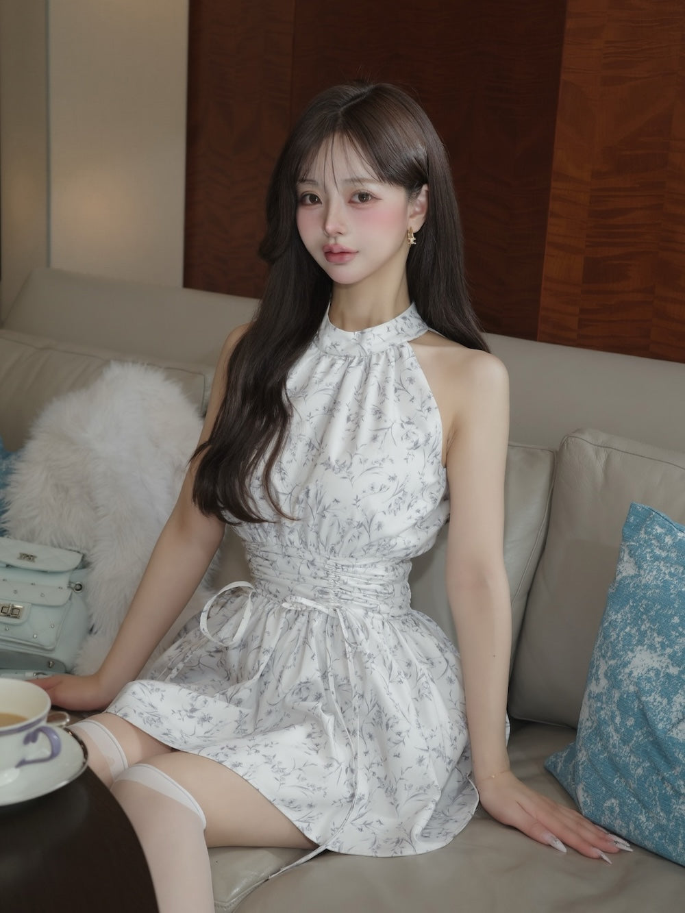 モデル：160cm（着用サイズ：FREE　着用カラー：GRY）