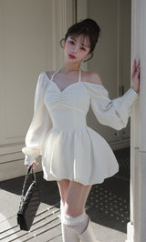 モデル：158cm（着用サイズ：FREE　着用カラー：IVO）