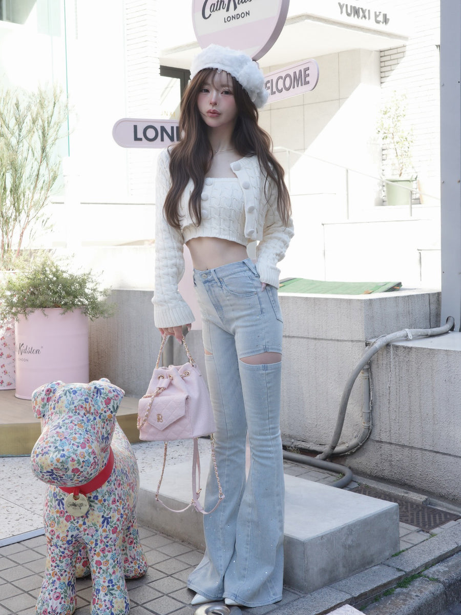 サイズ：FREE　カラー：WHT