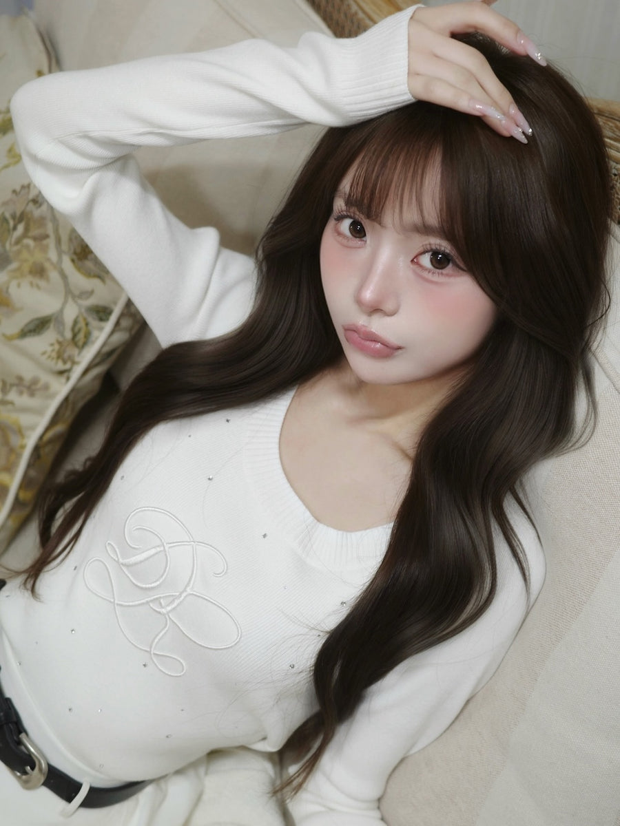 モデル：158cm（着用サイズ：FREE　着用カラー：WHT）