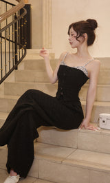 モデル：158cm（着用サイズ：S　着用カラー：BLK）