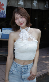 モデル：162cm（着用サイズ：FREE　着用カラー：IVO）