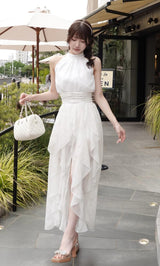 モデル：162cm（着用サイズ：FREE　着用カラー：WHT）