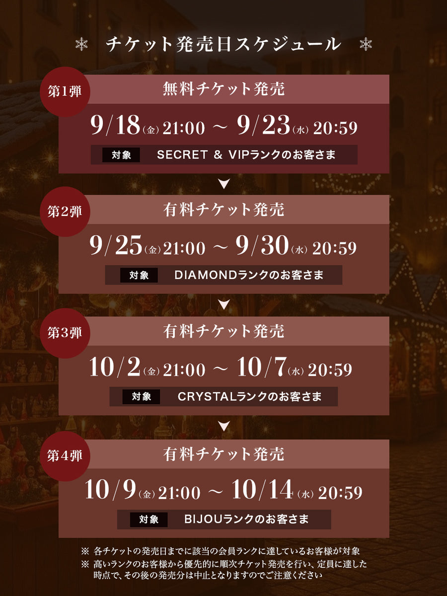【チケット】Darich Secret Day
