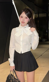 モデル：158cm（着用サイズ：FREE　着用カラー：WHT）