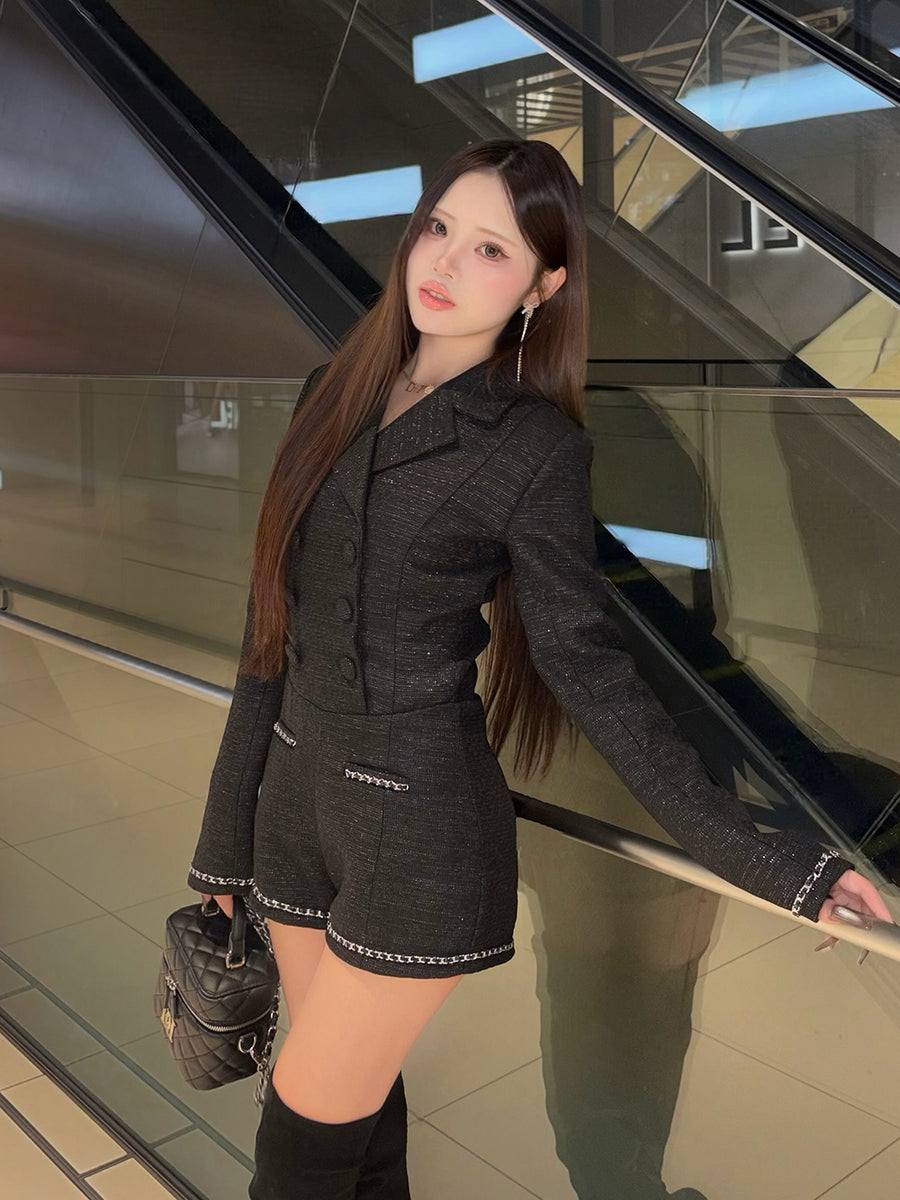 モデル：157cm（着用サイズ：FREE　着用カラー：BLK）