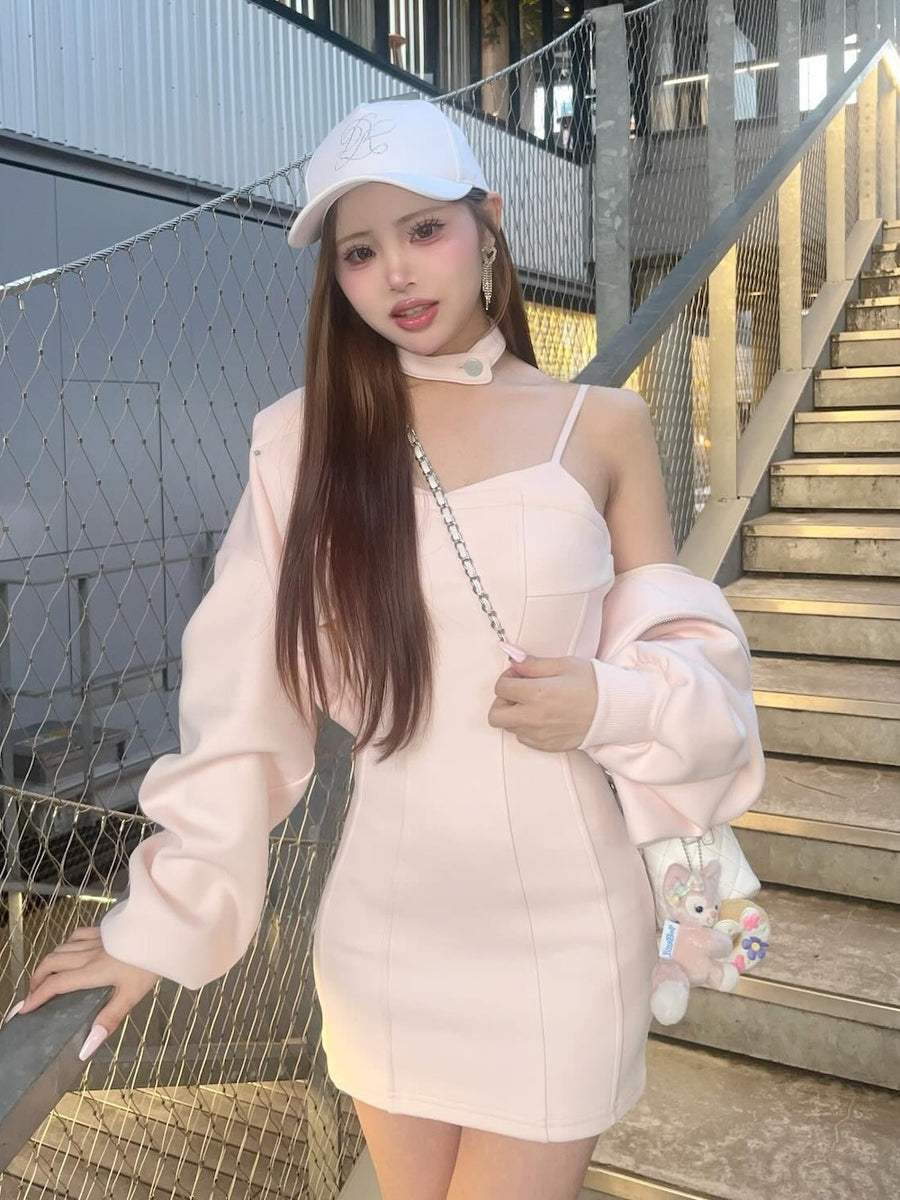 モデル：157cm（着用サイズ：FREE　着用カラー：PNK）