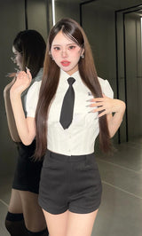 モデル：157cm（着用サイズ：FREE　着用カラー：WHT）