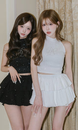 【WHT】165cm/FREE 【BLK】158cm/FREE