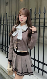 モデル：164cm（着用サイズ：S　着用カラー：BRN）