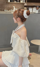 モデル：157cm（着用サイズ：FREE　着用カラー：WHT）