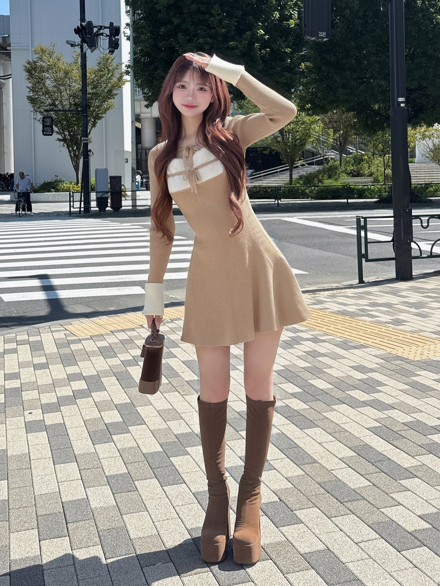 モデル：158cm（着用サイズ：FREE　着用カラー：BEG）