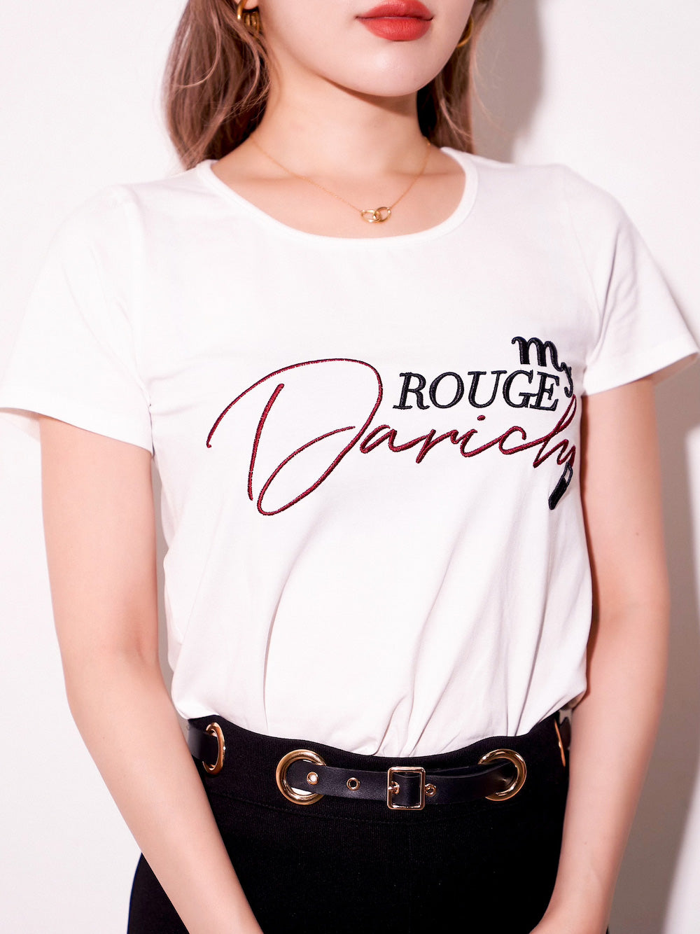 リップスティックTシャツ