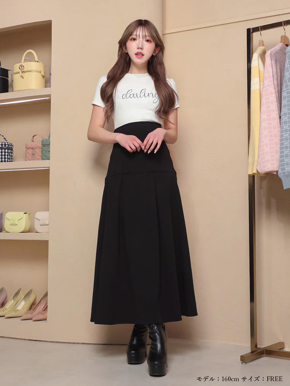 デコラティブロゴTシャツ