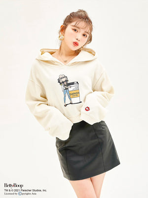 BETTY BOOP™ ショートフーディー