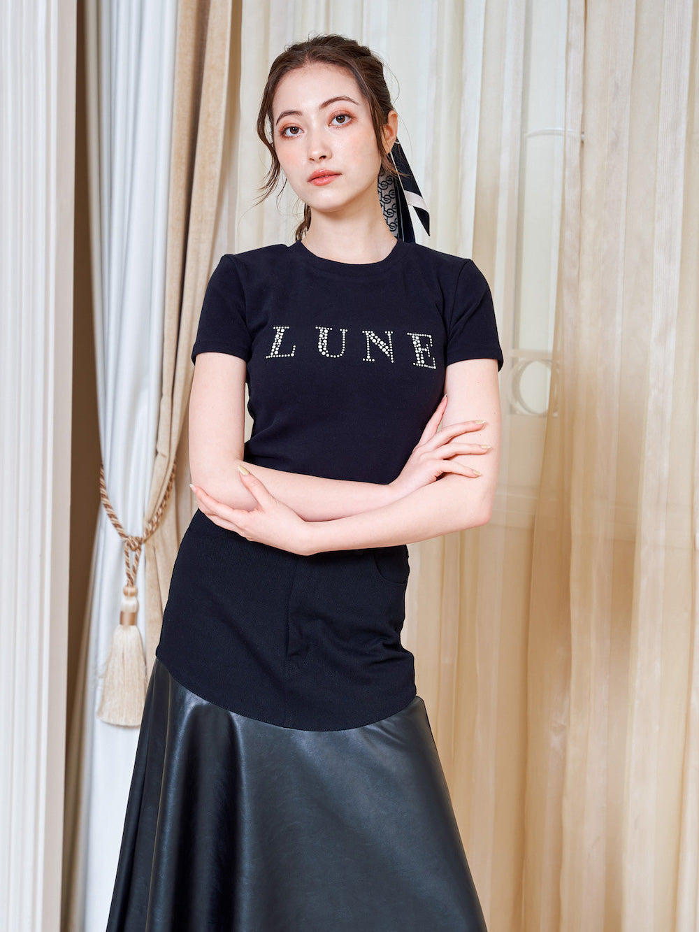 LUNEパールTシャツ