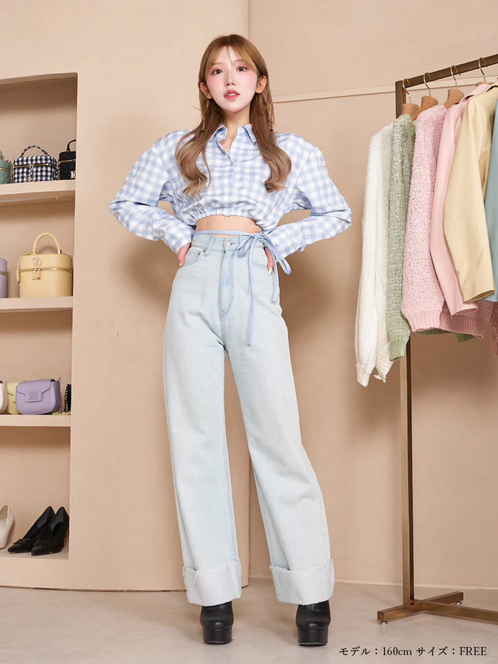 ギンガムチェックショートシャツ – Darich (ダーリッチ)