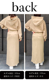 モデル：153cm（着用サイズ：F-S/FREE　着用カラー：BEG）