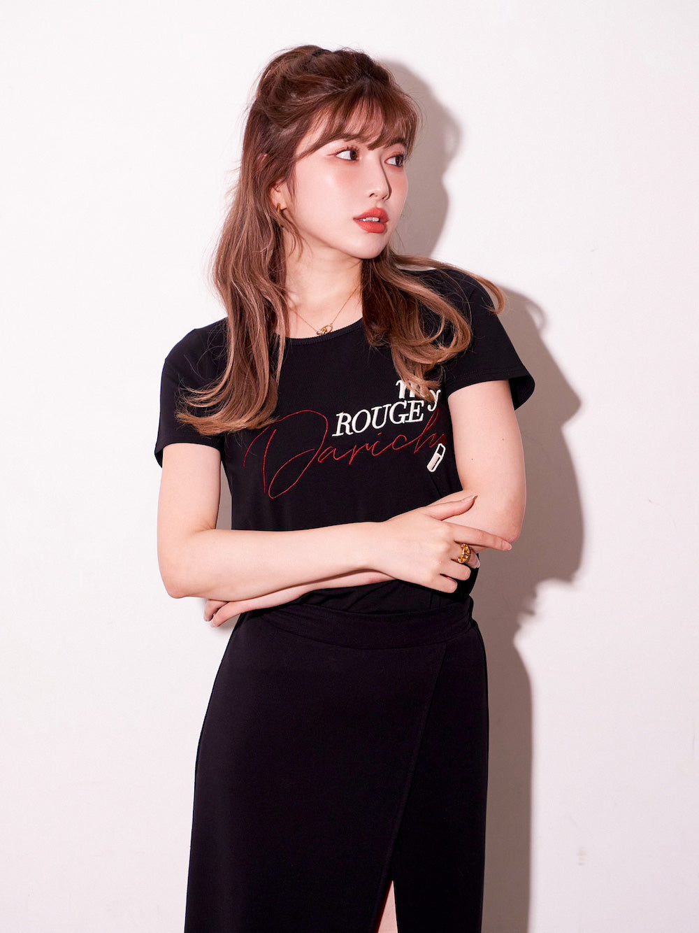 リップスティックTシャツ