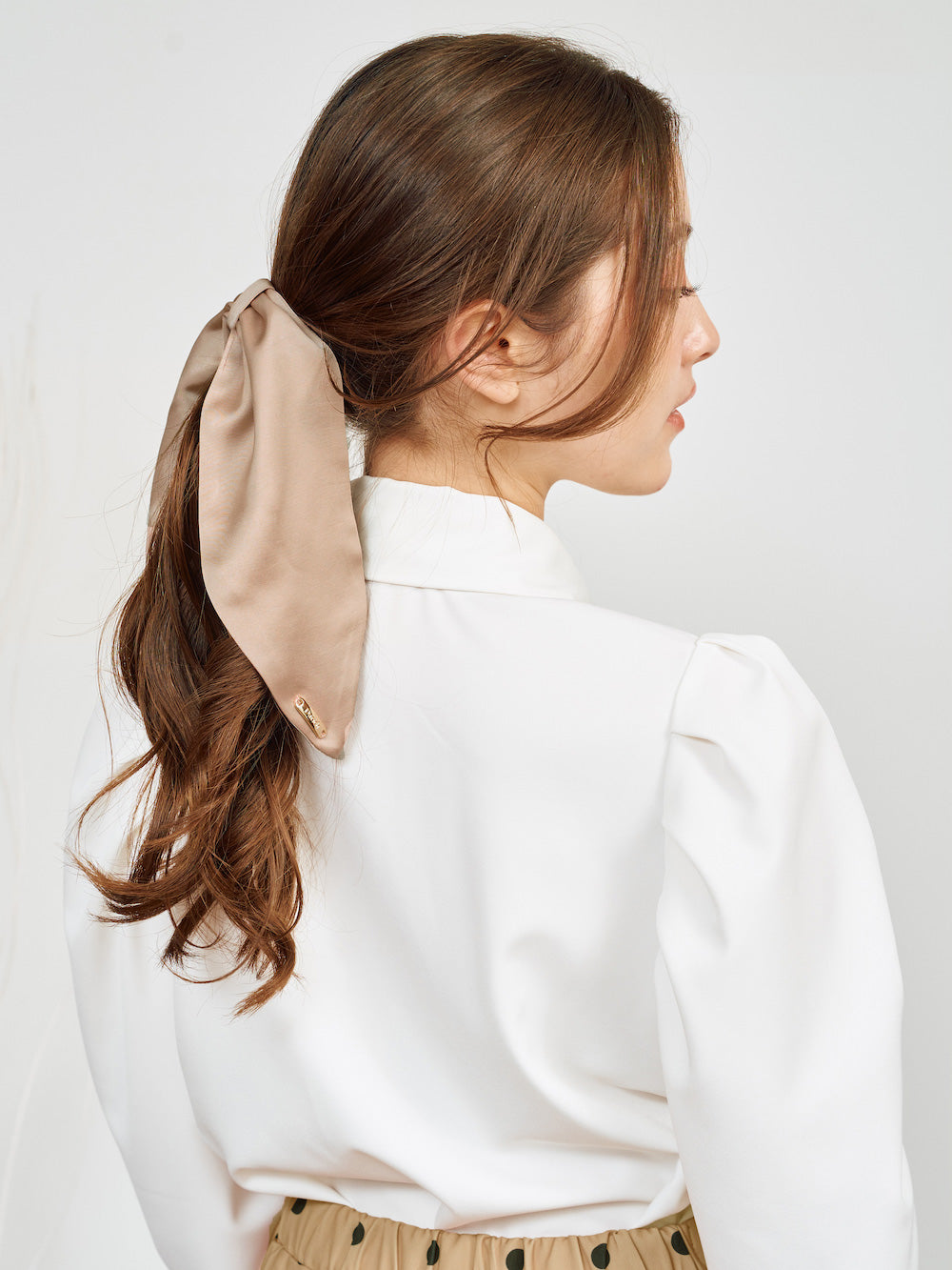 ビッグリボンヘアゴム