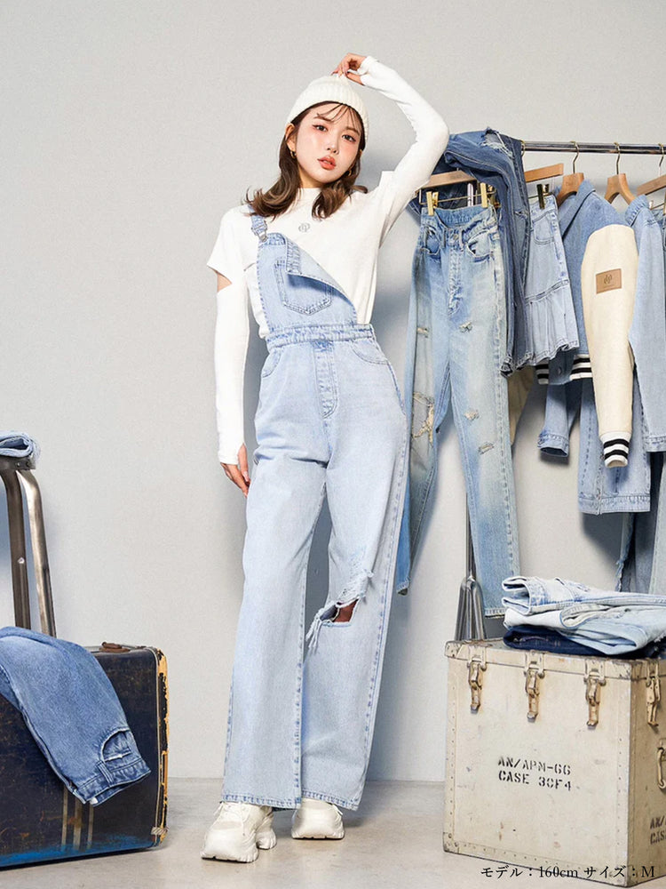 Darich denim salopette MサイズM - omegasoft.co.id