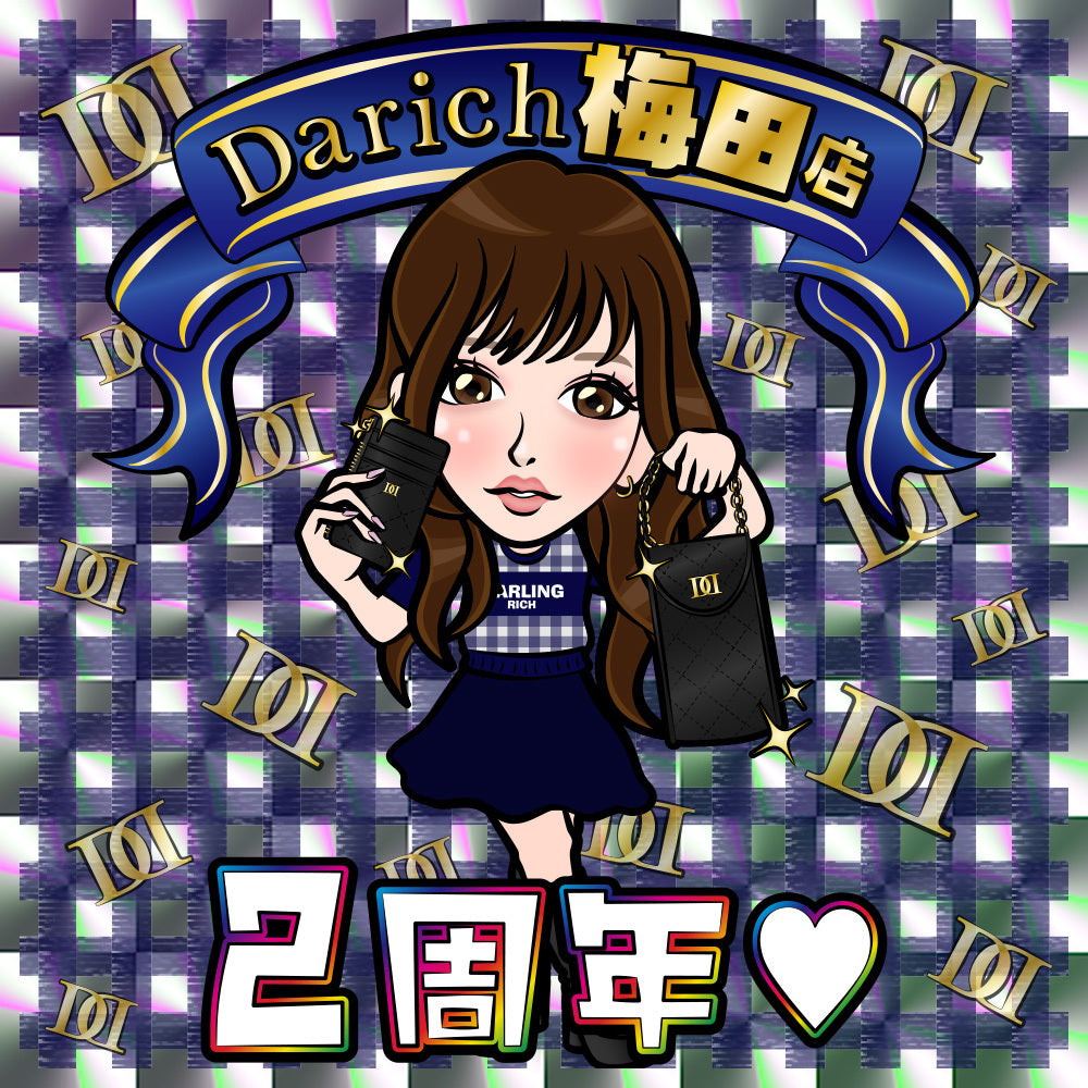 【novelty】Darich梅田店2周年限定シール
