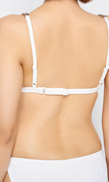 モデル：166cm（着用サイズ：FREE　着用カラー：WHT）