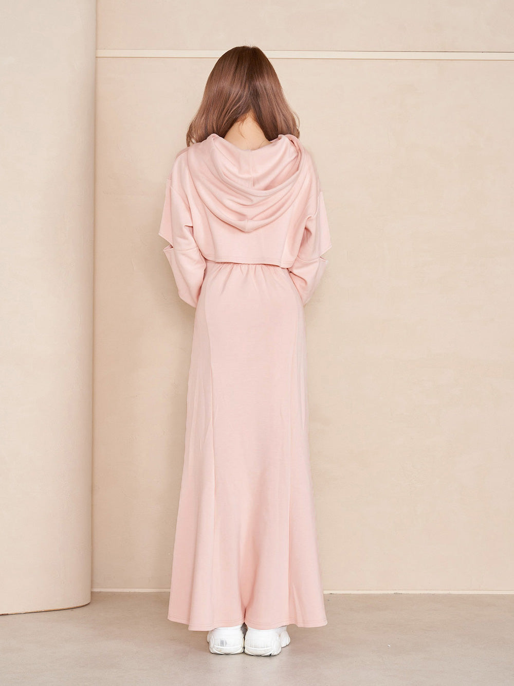 レイヤードカットロングワンピース