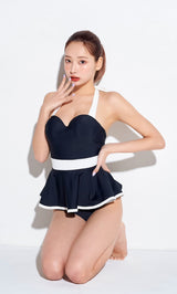 モデル：160cm（着用サイズ：FREE　着用カラー：BLK）