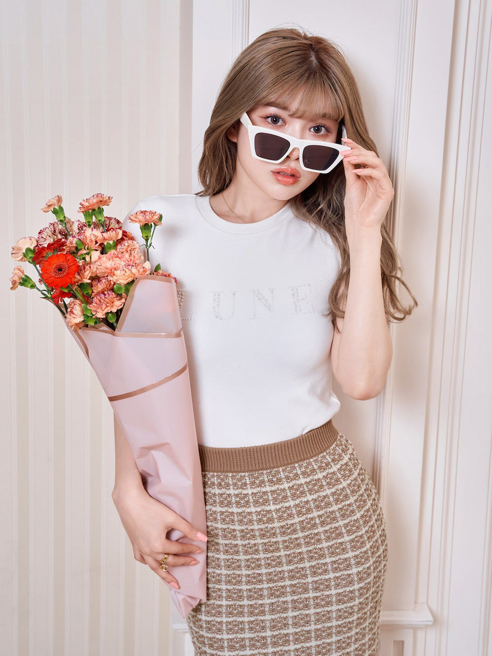 LUNEパールTシャツ