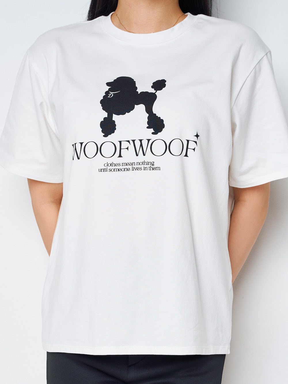 アニマルシルエットTシャツ