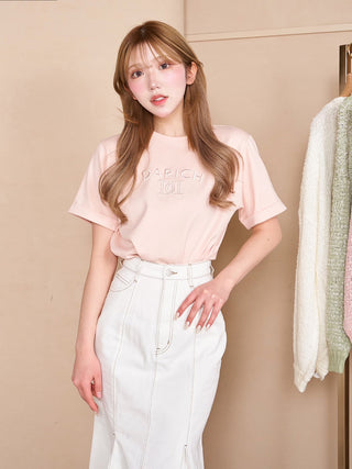 モデル：160cm（着用サイズ：FREE　着用カラー：PNK）