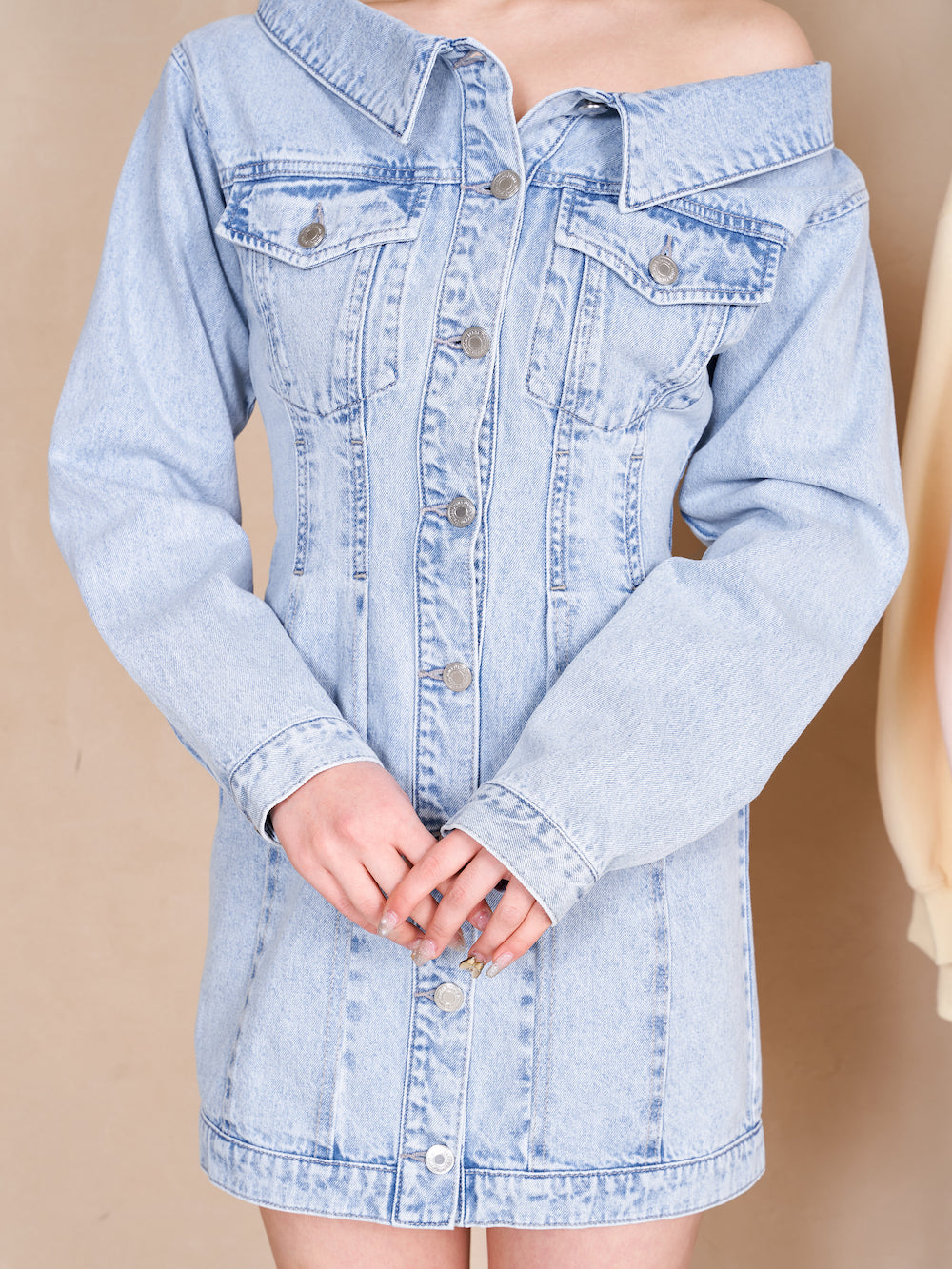 ワンショルデニムミニワンピース – Darich (ダーリッチ)