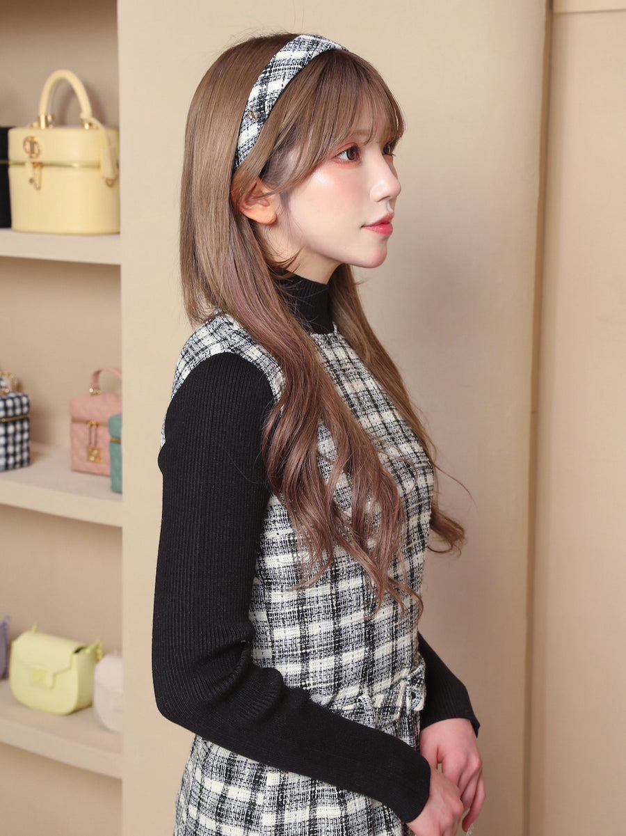 スプリングツイードカチューシャ