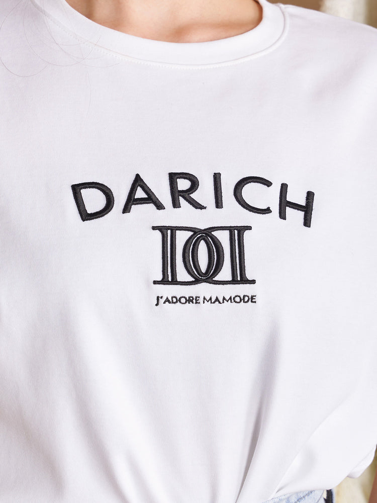 DDロゴエンブロイダリーTシャツ – Darich (ダーリッチ)