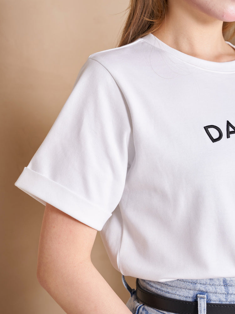 DDロゴエンブロイダリーTシャツ – Darich (ダーリッチ)