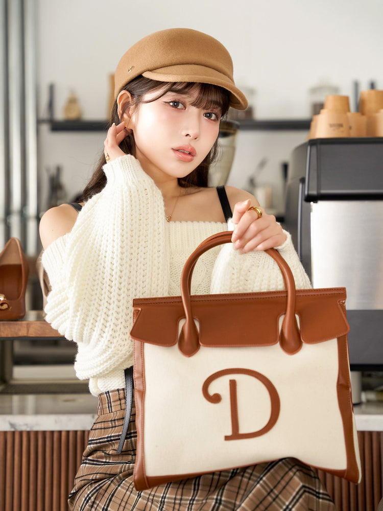 Dモチーフ　トートバッグ　DARICH