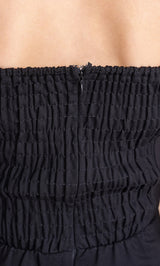 シアースリーブロングワンピース