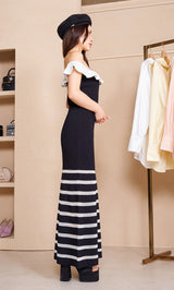 モデル：155cm（着用サイズ：FREE　着用カラー：BLK）